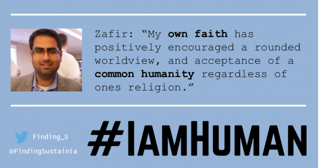Interview with Zafir Dewshi: No to the dehumanization of faith #IAmHuman